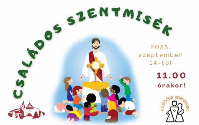 Családos szentmisék