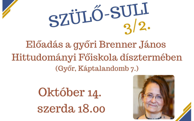 Szülő-suli előadás Győrben