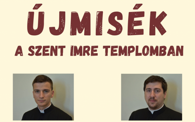 Újmisék a Szent Imre templomban